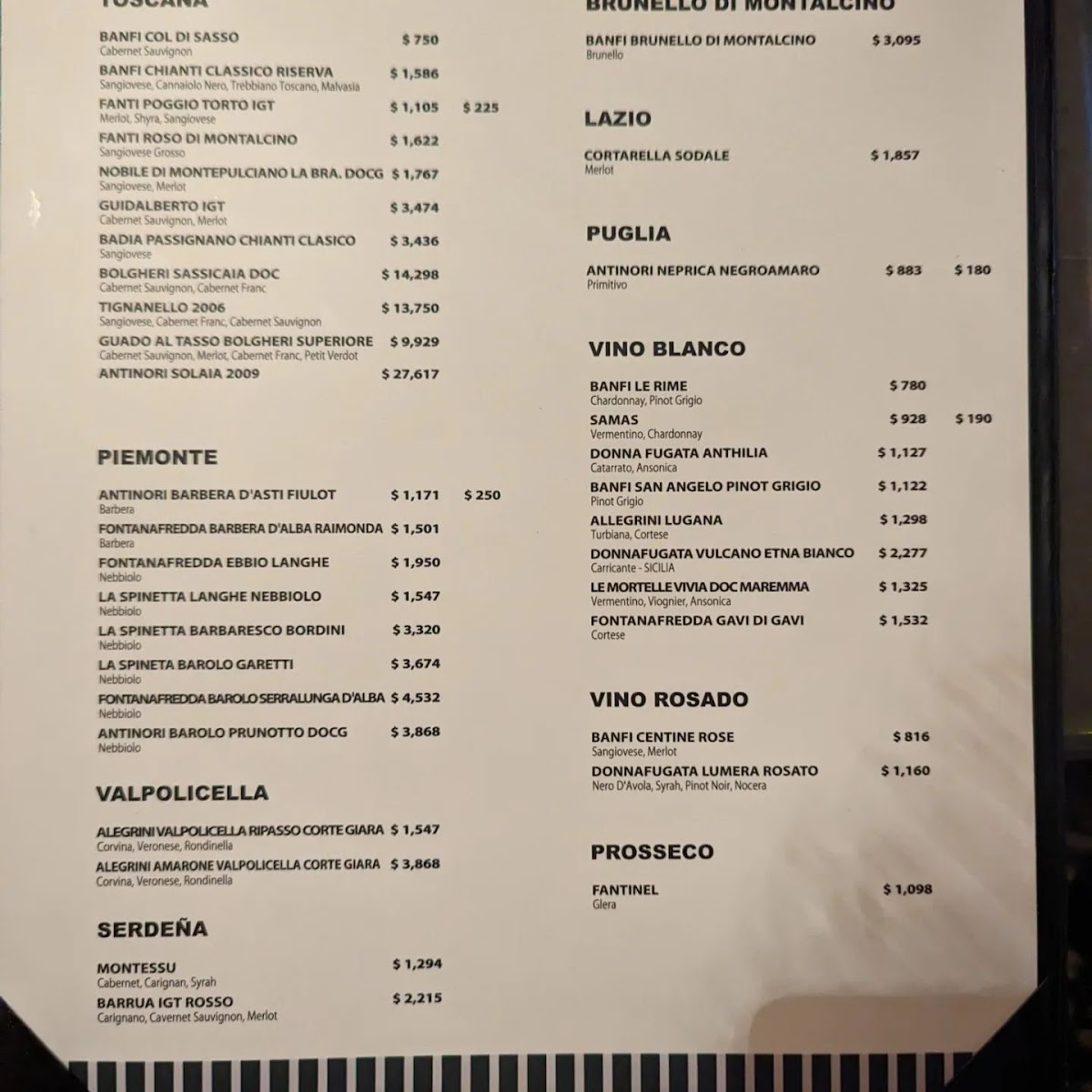 Isabela MX Menu - Image 2
