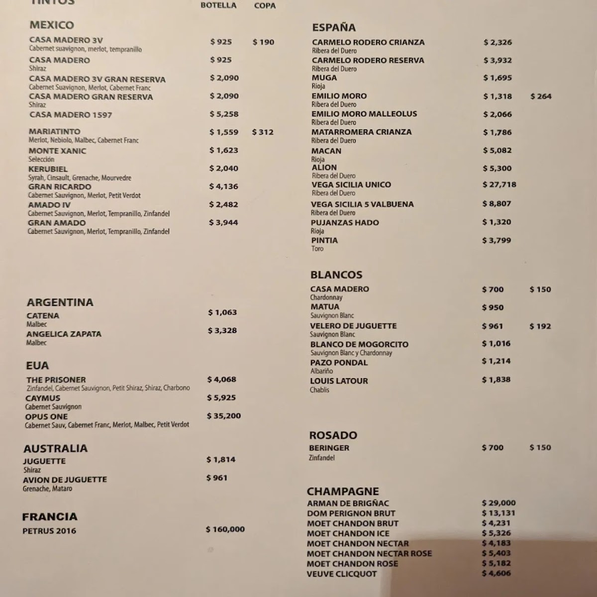 Isabela MX Menu - Image 3